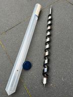 Slangenboor avegaarboor lange boor 26mm, lengte 380/ 460mm, Ophalen of Verzenden, Zo goed als nieuw