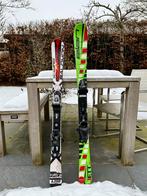 Twee paar kinderski's (+ geslepen), Sport en Fitness, Ophalen, Gebruikt, 100 tot 140 cm, Salomon