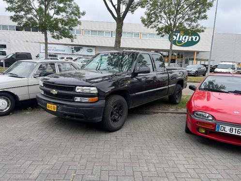 Chevrolet Silverado 1500 Loop of Sloop, Auto's, Bestelauto's, Bedrijf, Te koop, Chevrolet, LPG, Handgeschakeld, Geïmporteerd, Zwart