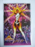 MARVEL"CAPTAIN MARVEL"1D VARIANT SIGNED JSC +COA UIT 2018, Eén comic, Amerika, Marvel Comics, Nieuw
