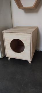 Kattenbak ombouw, luxe meubel bestelt bij Segers Houtwerken, Dieren en Toebehoren, 6065ch 7, Segers houtwerken, Bartsegers@gmail.com