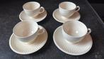 Wedgwood Edme 4 kop en schotels 8 cm, Antiek en Kunst, Ophalen of Verzenden