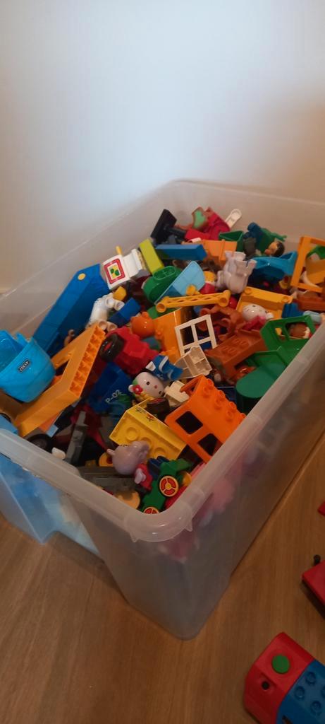 Grote duploset o.a luxe treinset 10508 met extra rails, Kinderen en Baby's, Speelgoed | Duplo en Lego, Duplo, Complete set, Ophalen