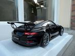 1:18 Porsche 911 991 GT3 RS zwart Autoart, Hobby en Vrije tijd, Modelauto's | 1:18, Auto, Autoart, Nieuw, Ophalen of Verzenden