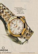 retro reclame 1993 Omega horloge Seamaster hoogtepunt, Verzenden, Overige typen