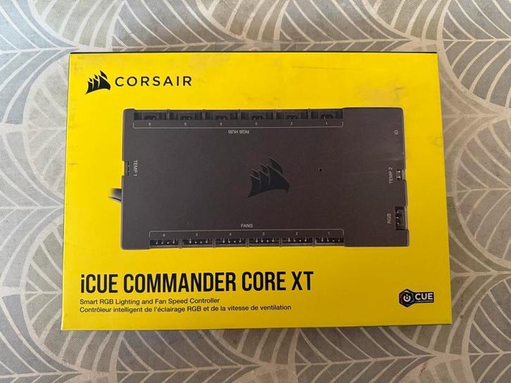 Corsair iCUE COMMANDER CORE XT - RGB Fan Controller, Computers en Software, Computerkoelers, Nieuw, Waterkoeling, Verzenden