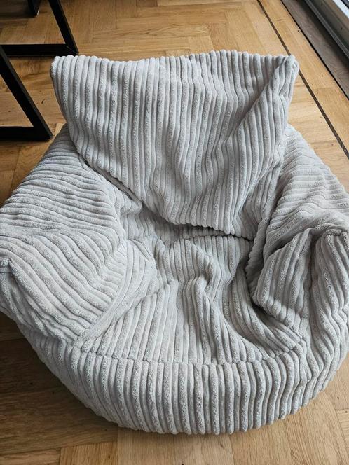 Lounge Pug Zitzak stoeltje voor Dreumes/Peuter, Huis en Inrichting, Zitzakken, Gebruikt, Zitzak, Grijs, Ophalen