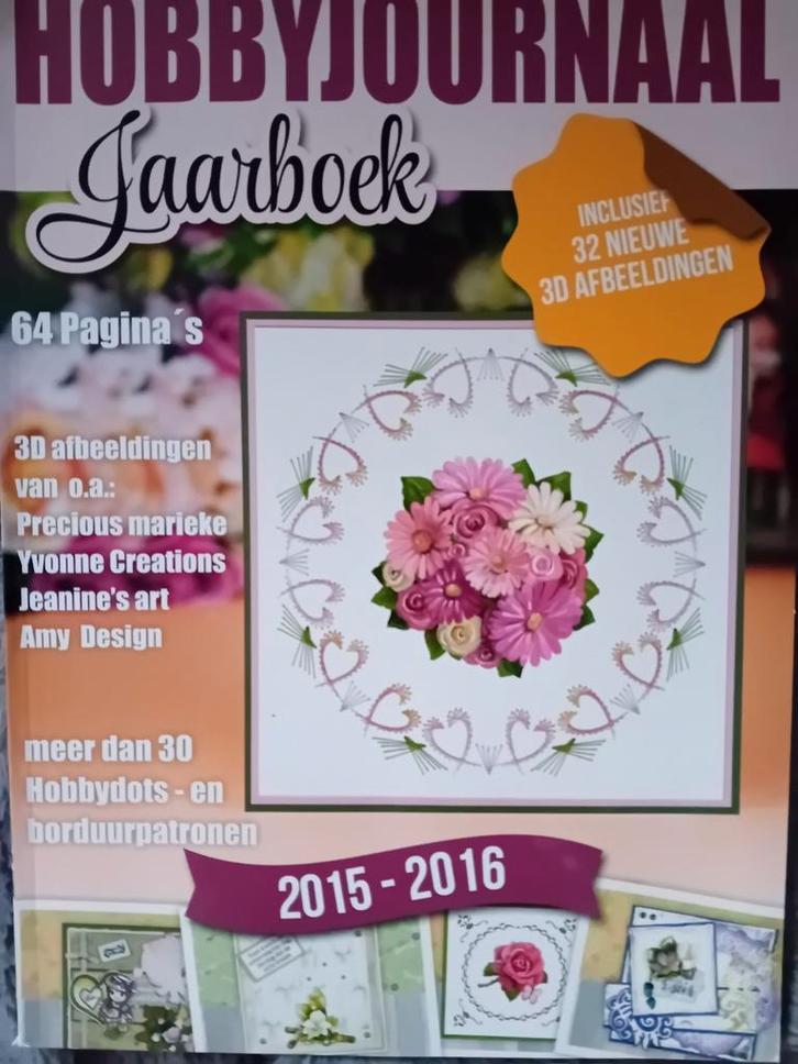Hobbyjournaal jaarboek 2015 -2016, Boeken, Hobby en Vrije tijd, Nieuw, Overige onderwerpen, Ophalen of Verzenden