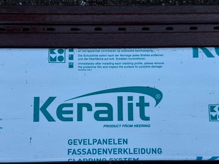 Keralit Sponningdeel 143 - Mahonie 3x 6m, Doe-het-zelf en Verbouw, Overige Doe-het-zelf en Verbouw, Nieuw, Ophalen