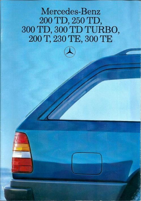 Brochure Mercedes T Modellen 1986, Boeken, Auto's | Folders en Tijdschriften, Gelezen, Mercedes, Ophalen of Verzenden
