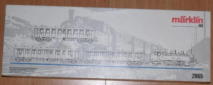2865 Marklin TREIN SET  DRG  digitaal, Hobby en Vrije tijd, Modeltreinen | H0, Zo goed als nieuw, Treinset, Wisselstroom, Märklin