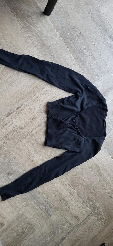 Sisley kort zwart vestje maat M, Kleding | Dames, Positiekleding, Maat 38/40 (M), Zwart, Sisley, Ophalen of Verzenden