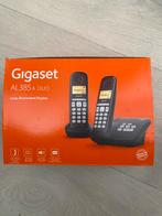 GIGASET DUO HUISTELEFOON  (foto met iphone), Ophalen of Verzenden, Zo goed als nieuw, 2 handsets