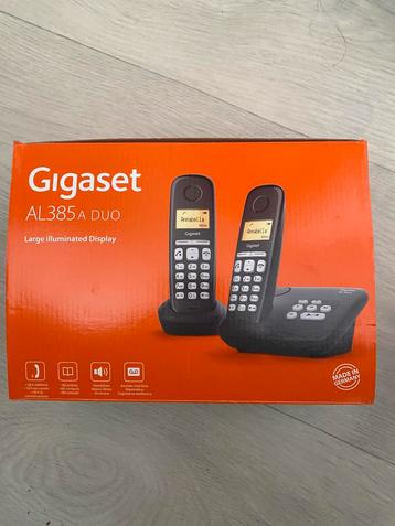GIGASET DUO HUISTELEFOON  (foto met iphone) beschikbaar voor biedingen