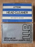 TDK Reinigingscassette & Demagnetiseercassette A11, Cd's en Dvd's, Cassettebandjes, Ophalen of Verzenden
