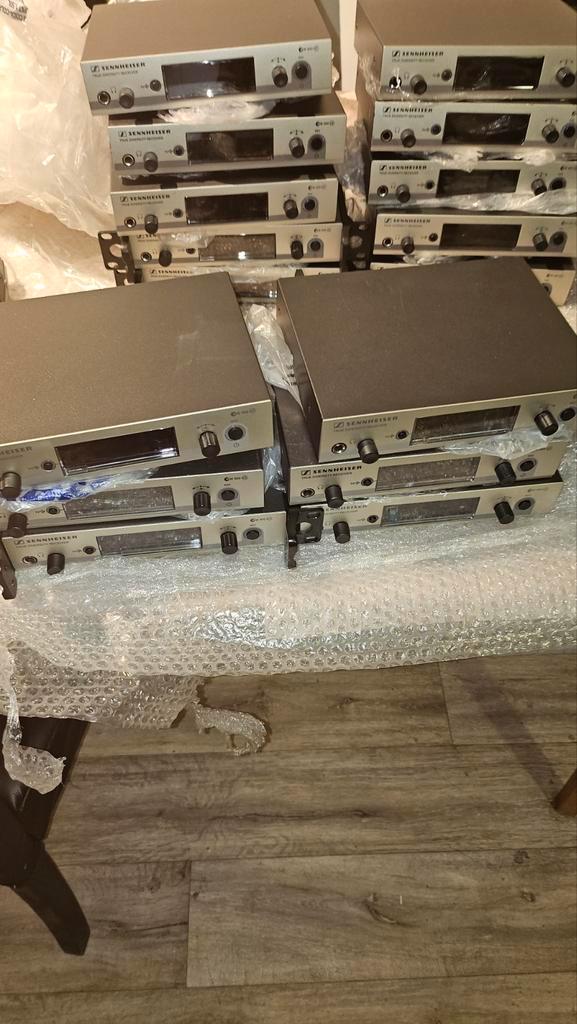 Sennheiser draadloos microfoons, Muziek en Instrumenten, Microfoons, Gebruikt, Zangmicrofoon, Draadloos, Ophalen