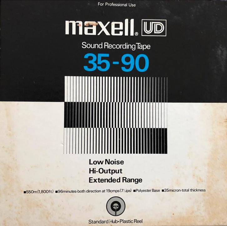 Maxell UD 35-90 18cm Spoelband, Audio, Tv en Foto, Filmrollen, Accessoire, Ophalen of Verzenden