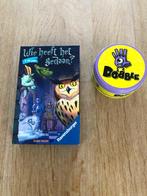 2 kaartspellen Wie heeft het gedaan? /Dobble, samen, Ophalen, Zo goed als nieuw