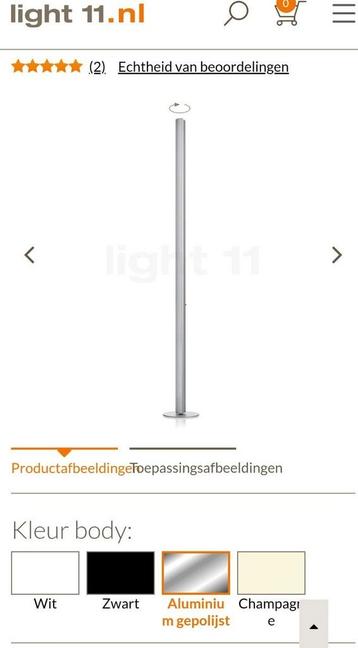 BELUX Ypsilon Design vloerlamp dimbaar  beschikbaar voor biedingen
