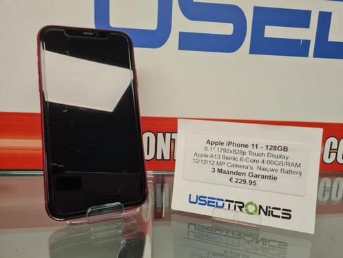 Apple iPhone 11 - 128GB | 3 Maanden Garantie, Telecommunicatie, Mobiele telefoons | Apple iPhone, Zo goed als nieuw, 128 GB, Zonder abonnement