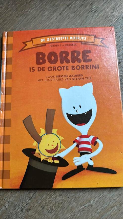 Jeroen Aalbers - Borre is de Grote Borrini, Boeken, Kinderboeken | Jeugd | onder 10 jaar, Zo goed als nieuw, Ophalen of Verzenden