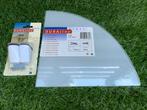 Duraline glazen wandplank voor de douche incl. bevestiging., Ophalen of Verzenden, Nieuw, Wit, Overige typen