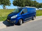 Ford Transit Custom GB 2.0 Tdci 105PK 270 L1h1 2017, Auto's, Voorwielaandrijving, Stof, 4 cilinders, Blauw