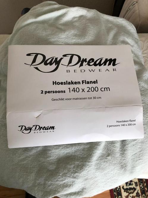 Hoeslaken flanel grijs 140x200x30 nieuw gewassen, Huis en Inrichting, Slaapkamer | Beddengoed, Nieuw, Hoeslaken of Sloop, Tweepersoons