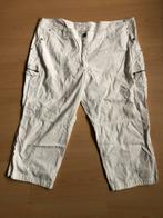 Witte katoenen driekwart broek van C&A maat 48, Wit, Ophalen of Verzenden, Zo goed als nieuw, C&A