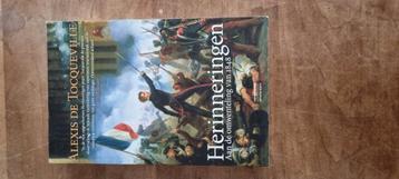 Alexis de Tocqueville - Herinneringen beschikbaar voor biedingen