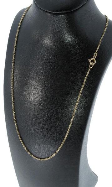 Anker schakel 14 karaats gouden dames ketting 43cm beschikbaar voor biedingen