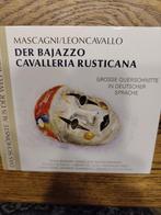 Mascagni/Leoncavallo - Der Bajazzo/Cavalleria Rusticana, Met libretto, Verzenden, Opera of Operette, Zo goed als nieuw