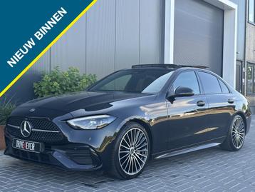 Mercedes-Benz C-klasse 180 AMG Line M23 FULL PANO NAVI CR CO beschikbaar voor biedingen
