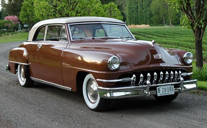 desoto motorkap embleem 1951 usa oldtimer, Antiek en Kunst, Curiosa en Brocante, Ophalen of Verzenden