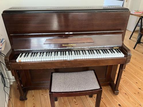 Monington & Weston Piano, Muziek en Instrumenten, Piano's, Gebruikt, Piano, Bruin, Ophalen
