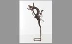 38cm hg. Bronzen Warrior te paard Nr. 1 (171225-09), Ophalen of Verzenden