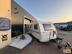 Adria Altea 542 PK luifel, stapelbed, fietsenrek, 6 persoons, Schokbreker, Bedrijf, Treinzit, Adria