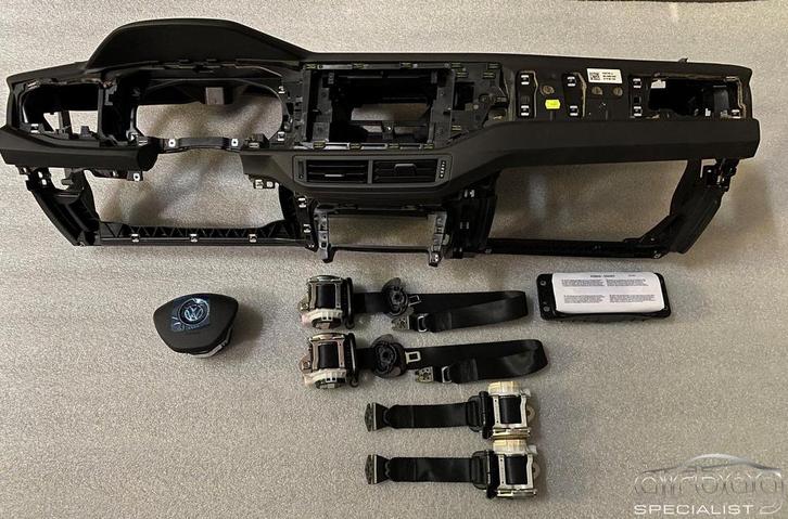 VW POLO 2G airbag set  dashboard stuur airbag gordel 2017+ 2, Auto-onderdelen, Dashboard en Schakelaars, Volkswagen, Gebruikt