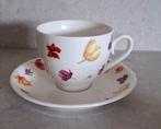 Kop en schotel Janneke Brinkman Salentijn JBS Tulips, Huis en Inrichting, Keuken | Servies, Ophalen of Verzenden, Zo goed als nieuw