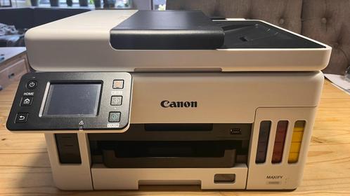 Canon Maxify GX6050, Computers en Software, Printers, Gebruikt, All-in-one, Inkjetprinter, Kleur printen, Kopieren, Scannen, Zwart-en-wit printen