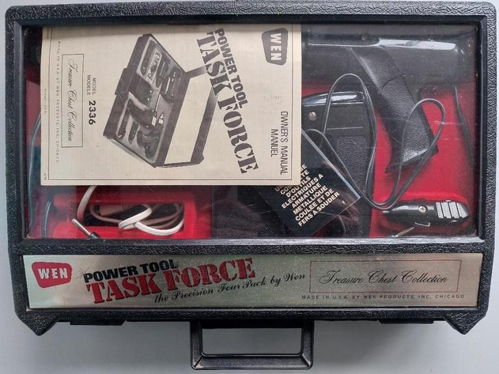 Vintage WEN Power Tool Task Force, Hobby en Vrije tijd, Modelbouw | Overige, Nieuw, Groter dan 1:32, Ophalen of Verzenden