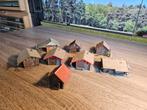 Berghutten alpenhutten Ho spoor trein 1:87, Hobby en Vrije tijd, Modeltreinen | H0, Overige merken, Gebruikt, Gelijkstroom of Wisselstroom