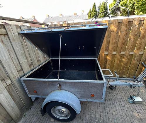Bagage aanhanger incl twinny fietsdrager, Auto diversen, Aanhangers en Bagagewagens, Gebruikt, Ophalen