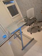 Bureau + bureaustoel, Huis en Inrichting, Bureaus, Ophalen, In hoogte verstelbaar, Gebruikt, Bureau