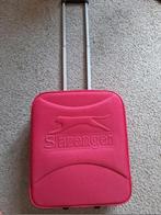 Slazenger handbagage koffer roze 48x39x16, Sieraden, Tassen en Uiterlijk, Koffers, 50 tot 60 cm, Ophalen of Verzenden, Zacht kunststof