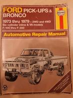 Haynes werkplaatshandboek Ford pickup & Bronco 1973 - 1979, Auto diversen, Handleidingen en Instructieboekjes, Ophalen of Verzenden