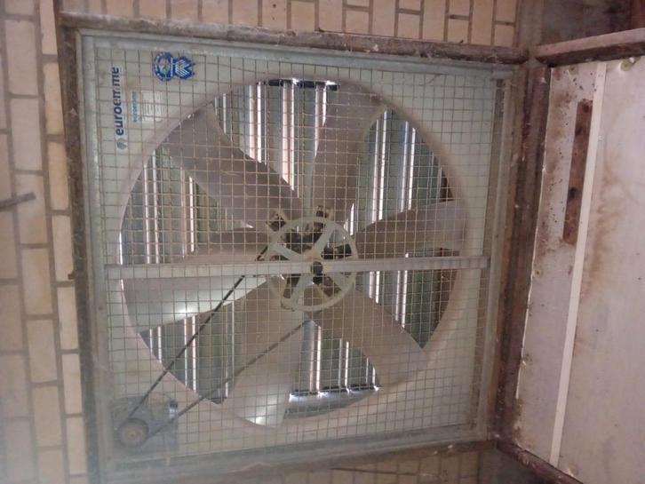Euroemme ventilators stal ventilators, Witgoed en Apparatuur, Ventilatoren, Zo goed als nieuw, Ophalen