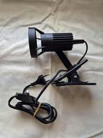 Vintage - Wandlamp - Klemlamp - Klemspot - Zwart - Kunststof, Ophalen of Verzenden, Gebruikt, Kunststof, VINTAGE