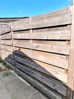 3 Schutting delen plus deur Gratis ophalen, Tuin en Terras, Schuttingen, Ophalen, Gebruikt, 3 tot 6 meter
