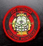 Borst Embleem kat attacker, Ophalen of Verzenden, Landmacht, Nederland, Embleem of Badge